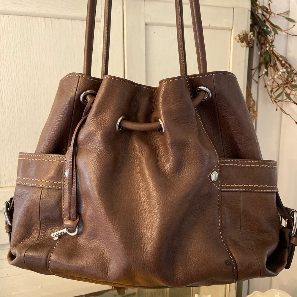 Fossil Leather Shoulder bag